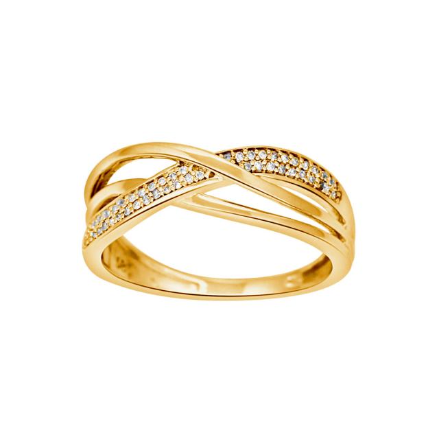 Siersbøl 14kt ring - 10100050500