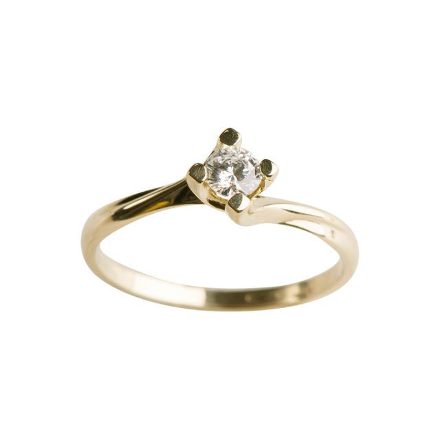 Siersbøl 8 kt Ring - 1042808030