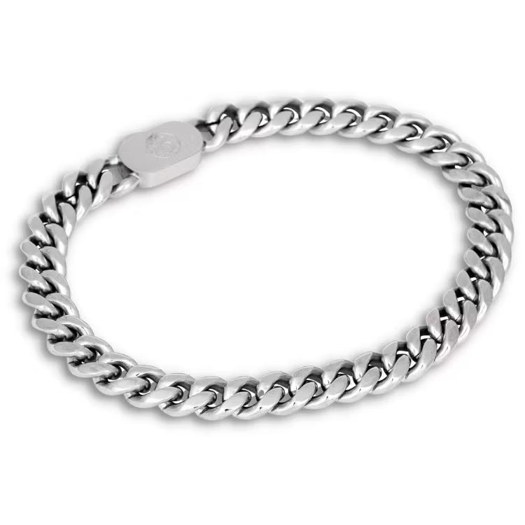 Stål panser armbånd - 8449