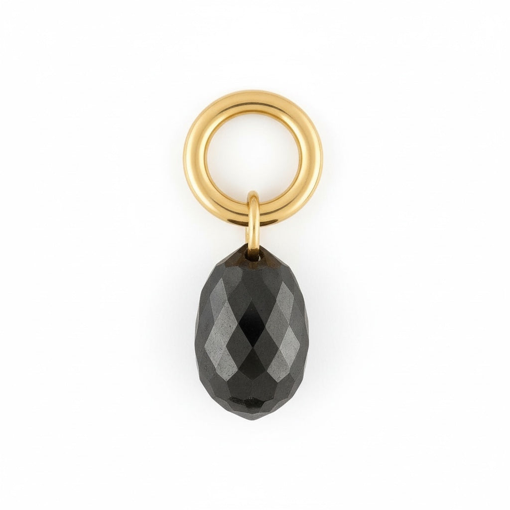 Sort diamant vedhæng - 3500SD
