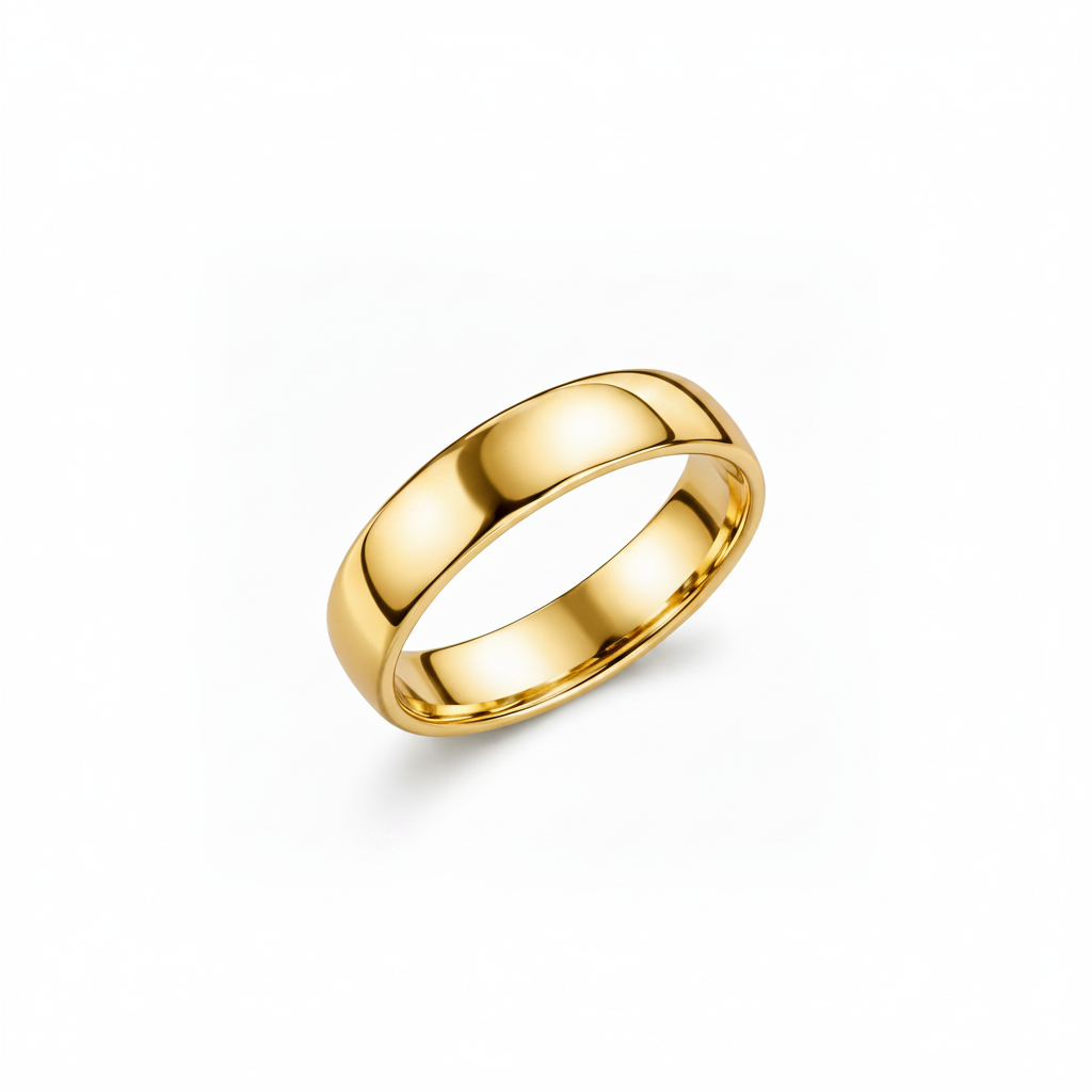 6 mm bred vielsesring - 75060