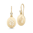 Julie Sandlau Tree of Life øreringe - HKS662GD