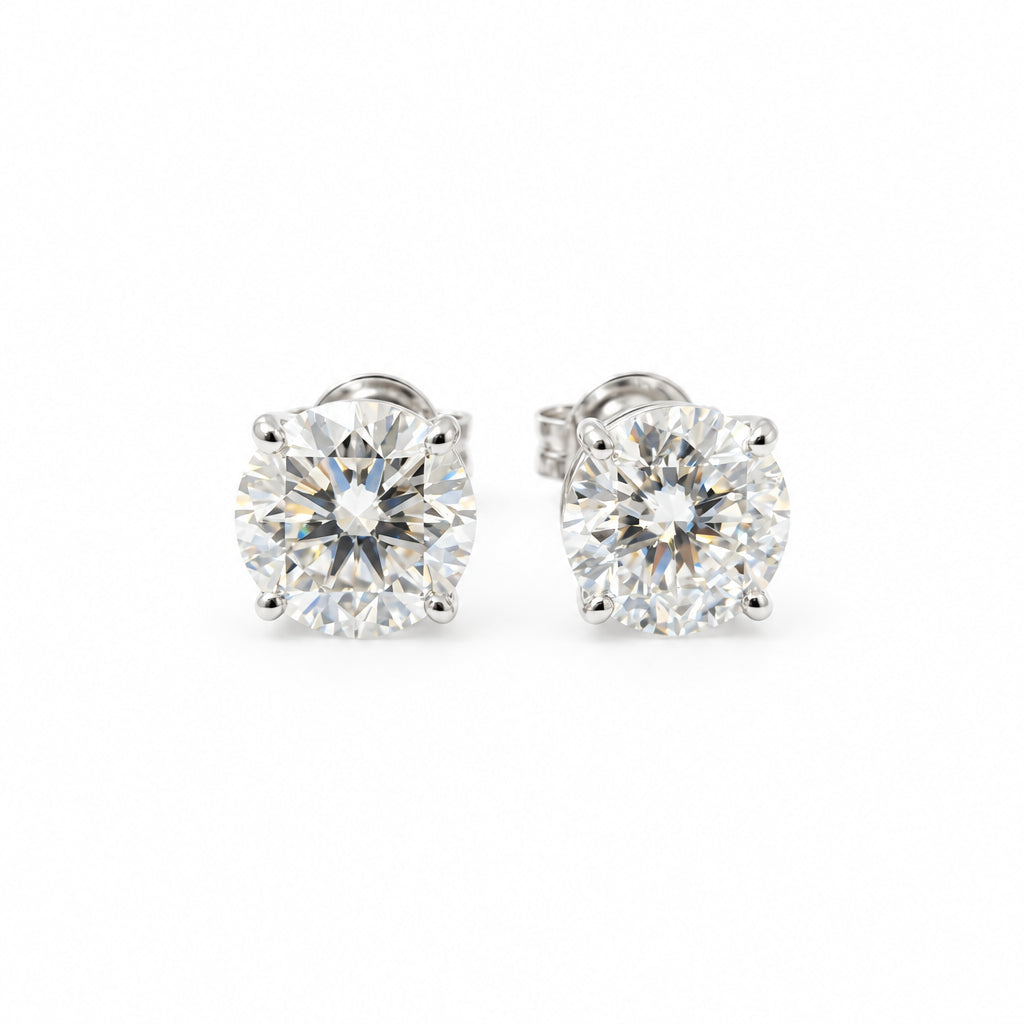 Brillant ørestikkere 2x0,62ct Top Wesselton/Si1
