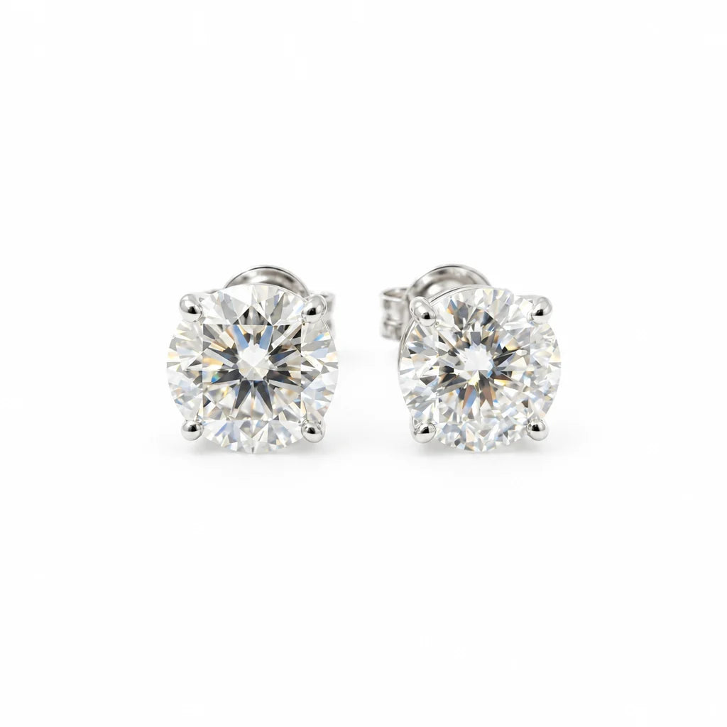 Brillant ørestikkere 2x1,00ct River/Si1