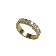 Alliancering i 14kt rødguld m.0,70ct brillanter - 15107D70