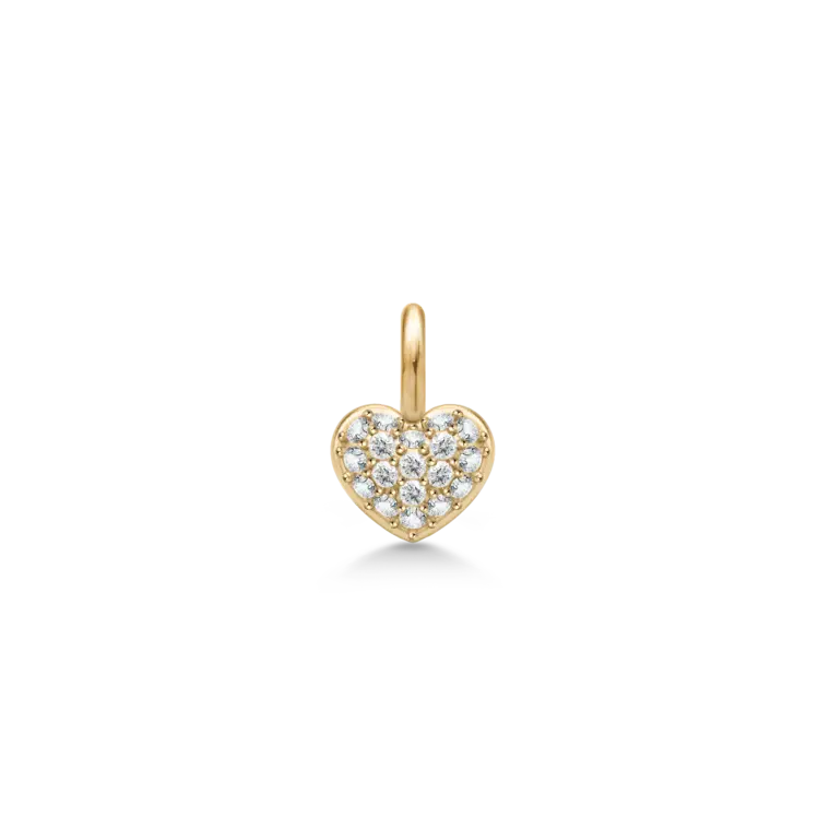Julie Sandlau Pure Heart Baby vedhæng - PD160GD