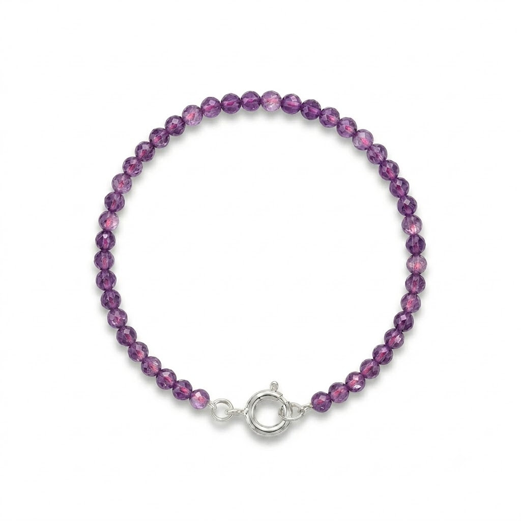 Ametyst armbånd - 59003AM